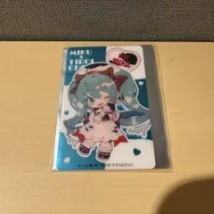 チロルミクBOX 初音ミク チロルコラボ 第2弾 クリアカード　①
