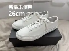 BEAUTY&YOUTH 6アイレット ファブリックスニーカー ホワイト