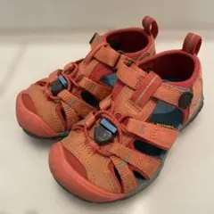 KEEN キッズサンダル 9 (EU) オレンジ　16cm