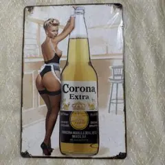 Corona Extra ブリキ看板 インテリアプレート