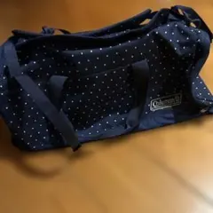 Coleman ドット柄 ボストンバッグ 中型