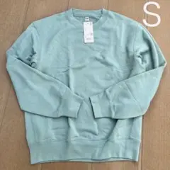 【新品】UNIQLO スウェット S グリーン メンズ 男女兼用