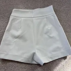 ZARA ホワイト キュロット XS