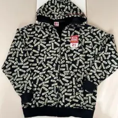 NESTA BRAND ネスタブランドロゴプリント ブラックパーカー Lサイズ