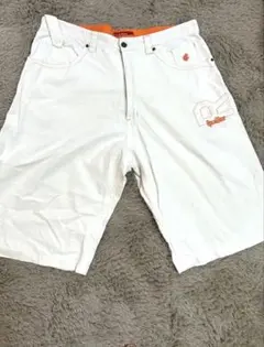B系 00s Rocawear ホワイトショートパンツ