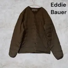 Eddie Bauer ダウンジャケット　xs グレー　古着