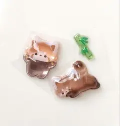 クーリア　ボンボンドロップシール　レッサーパンダ