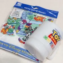 ディズニー　トイストーリー　ホテル　マグカップ　ウォッシュタオル　タオル　コップ