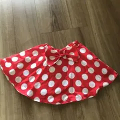 水玉スカート　ミニーちゃん風