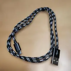 USB Type-C 充電ケーブル 編み込みケーブル
