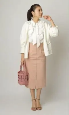 ジャスグリッティー ステッチタイトスカート