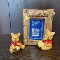 【当時物】ディズニー　ヴィンテージ　くまのプーさん　プーさん　陶器　置物　レトロ