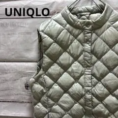 UNIQLO ウルトラライトダウンベスト キルティング グレー M 人気 定番のサムネイル