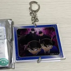 名探偵コナン　TD連結アクリルキーホルダー　江戸川コナン　工藤新一　黒の組織