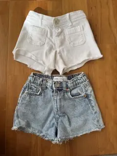 ZARA ショートパンツ　80