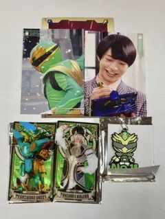 【ゴジュウジャー】猛原禽次郎　ゴジュウイーグル　松本仁　グッズ１３点セット ゴジュウジャー ゴジュウイーグル 猛原禽次郎 松本仁 関連グッズ