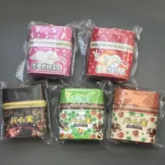 【新品 5種✨️】パイの実 雪見だいふく スカーフ付チャームポーチ LOTTE