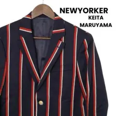 【希少✨】ニューヨーカー ケイタマルヤマ ジャケット 金ボタン MOON生地 M