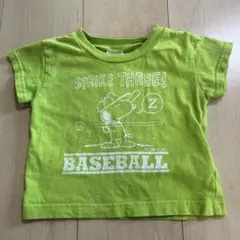 夏　BREEZE スヌーピー半袖Tシャツ 80cm 汚れあり