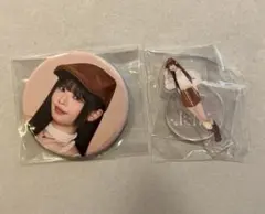 ME:I 村上璃杏　缶バッジ・ミニアクスタ