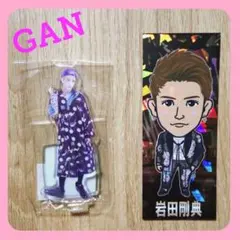 JSB3 岩田剛典 GAN アクスタ 三代目 HAPPY 千社札ステッカー