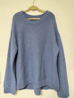 【新品未使用】レプシィム　ニットセーター　ブルー