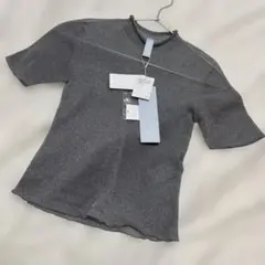 グレー ラメ入り 半袖のサムネイル