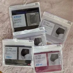 UNIQLO☆ショーツ4枚+シェイバーショーツ5点セット3XL新品未使用