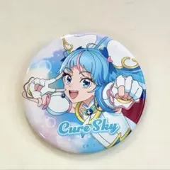 全プリキュア展 キュアスカイ 캔 배지