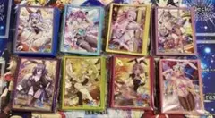 画像1〜2 ゼクスZXカードガチャ＆アニバーサリースリーブ 未開封まとめ
