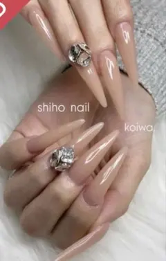 ギャルネイルロング