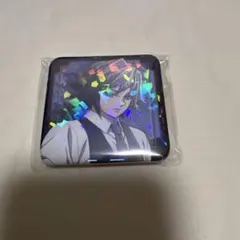 鬼滅の刃 モクテルバー ロト グリッター缶バッジ 冨岡義勇 1