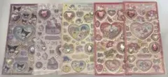 サンリオ キラキラジュエルシール 5点セット