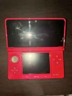 ニンテンドー3DS グロスピンク 本体 SDカード、タッチペン付き