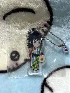鬼滅の刃☆ローソン限定　極厚アクリルキーホルダー　冨岡義勇