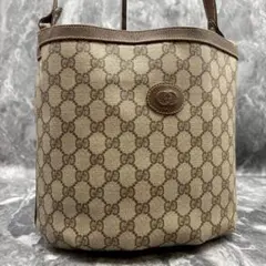 ✨美品✨GUCCI GG ショルダーバッグ ベージュ ブラウン 肩掛け レザー