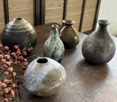 飴油花瓶　骨董　民藝　民芸品 飴油花瓶 骨董 民藝 民芸品