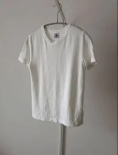 PETIT BATEAU リネン半袖Tシャツ ホワイト XSのサムネイル