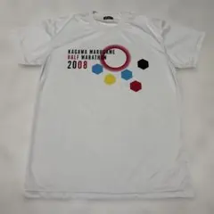 ASICS アシックス 丸亀ハーフマラソン2008 Tシャツ XL 白のサムネイル