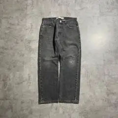【W34 L30】00s usa levi's black リーバイス 505