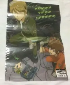 家庭教師ヒットマンリボーン　未開封　沢田綱吉&スパナ　ミニクリアポスター