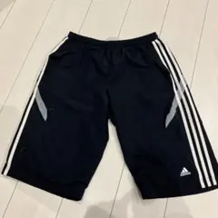 値下げ‼️ アディダス ウインド ハーフパンツ clima365 ネイビー M