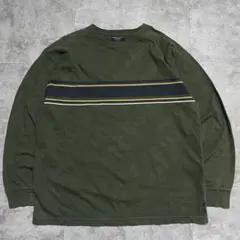マ*ヤ様 AMERICAN EAGLE 長袖Tシャツ ロンT グリーン ボーダー