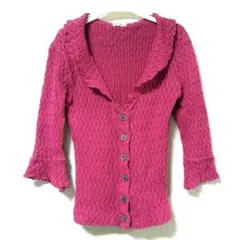 値下げ　ROSE BUD キッズ 140-150 コットン100% カーディガン