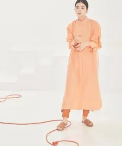 定価11000円　新品タグ付　スリットシャツワンピース ENsMOL.