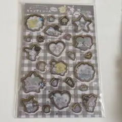 サンリオキャラクターズ キャンディシール くすみカラー ストーン付き