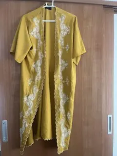 MURUA Flowerカットワークガウン