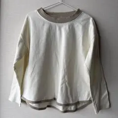 長袖Tシャツ バイカラー 120cmのサムネイル