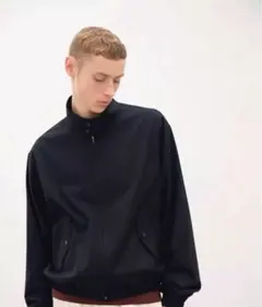 AURALEE SUPER FINE TROPICAL WOOL ZIP