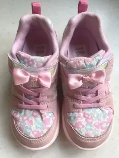 キャロット Amazon.co.jp限定 スニーカー 女の子 18cmキッズ